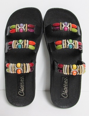 Chatties Brand * Women's Sandals (Flip-Flops) - Brand New<br>(Click on picture for full details)